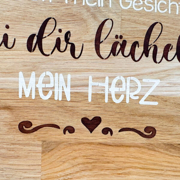 Holzbild Herz – Bild 2