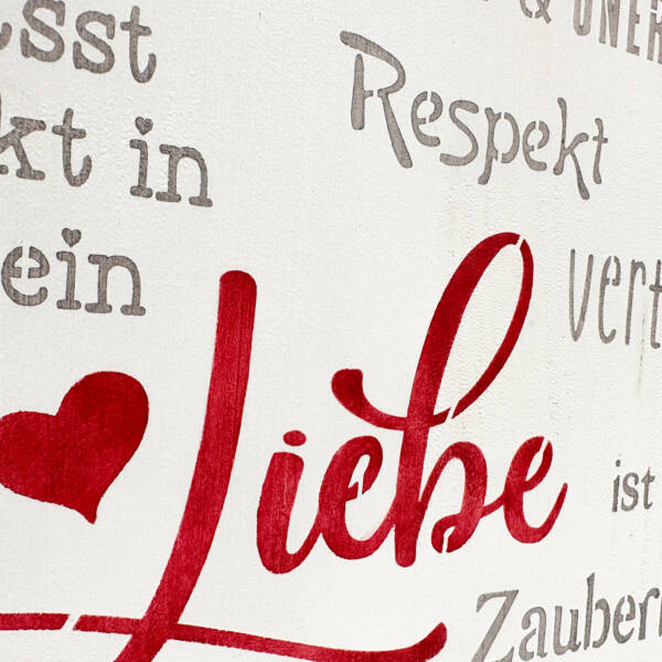 Holzbild A3 Lieblingsmensch – Bild 2