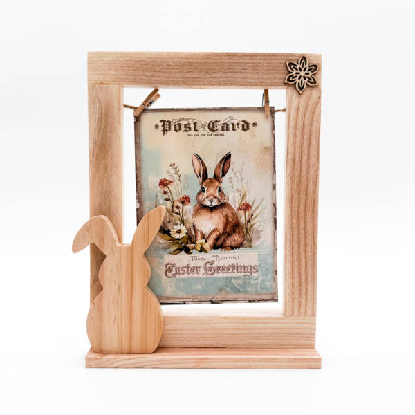 Bilderrahmen Osterhasen 2er Set – Bild 2