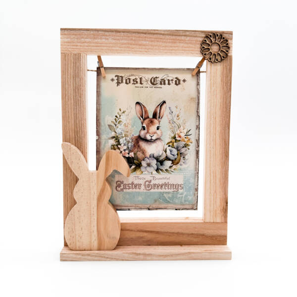 Bilderrahmen Osterhasen 2er Set – Bild 3