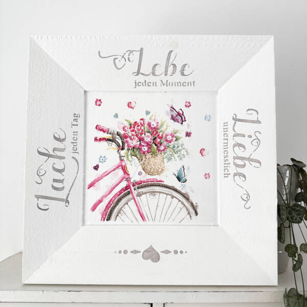 Tablett Fahrrad 29,5 x 29,5 cm – Bild 4