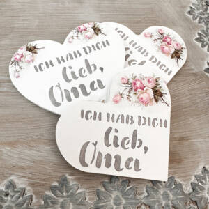Herz Hab dich lieb, Oma