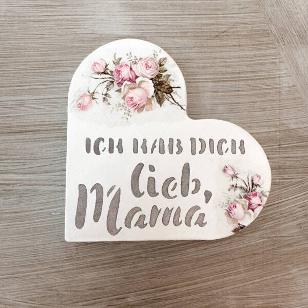 Herz Hab dich lieb, Mama