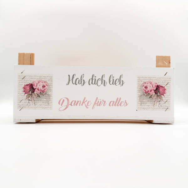Holzkiste Alles Liebe