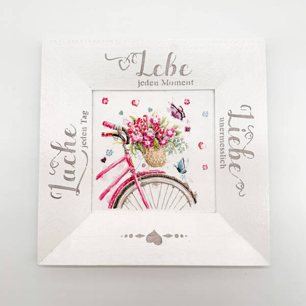 Tablett Fahrrad 29,5 x 29,5 cm