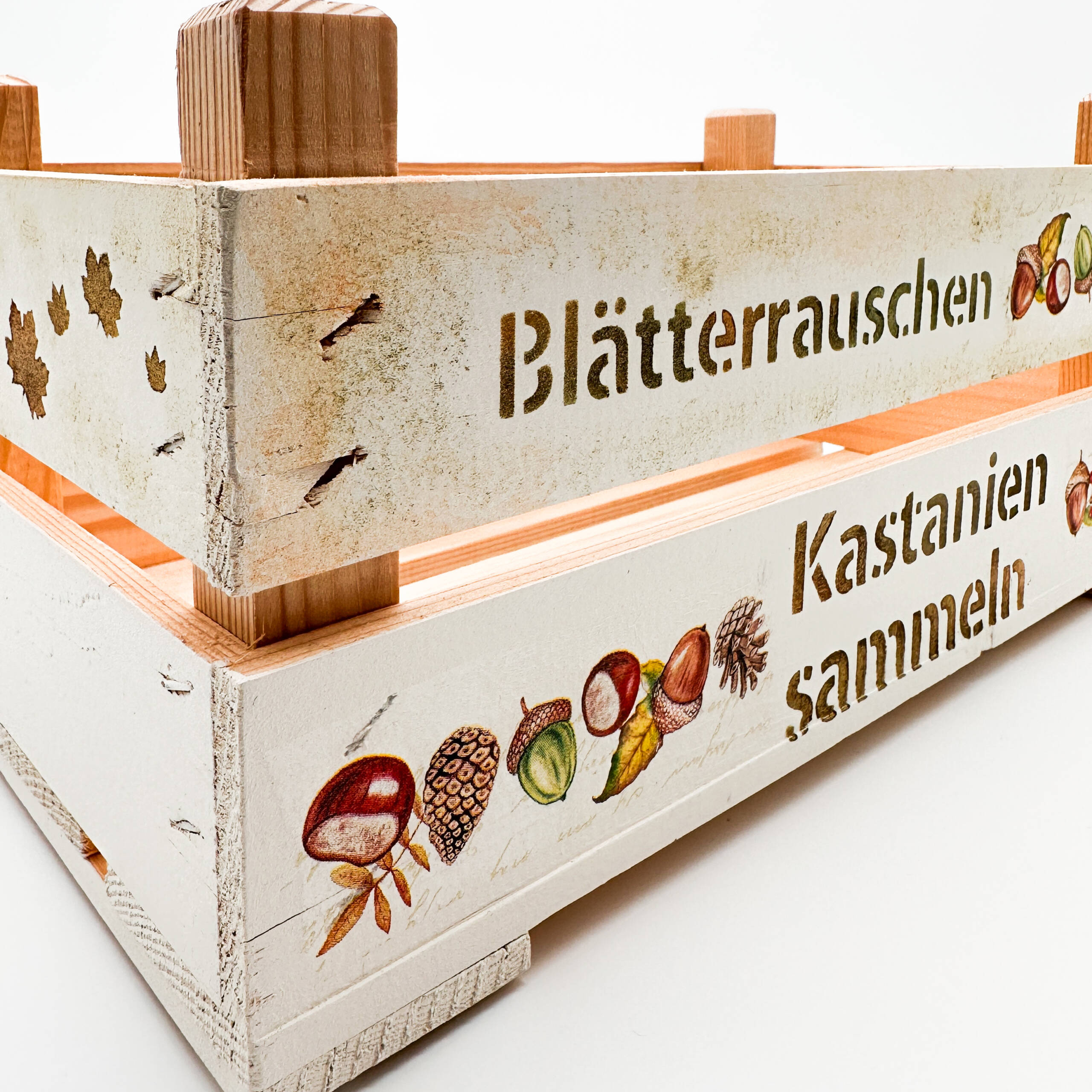 Holzkiste Herbst – Bild 2