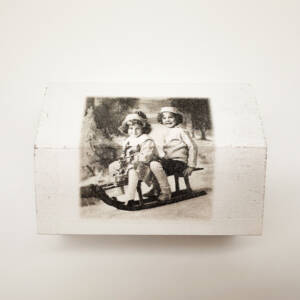 Holzbox Winterkinder