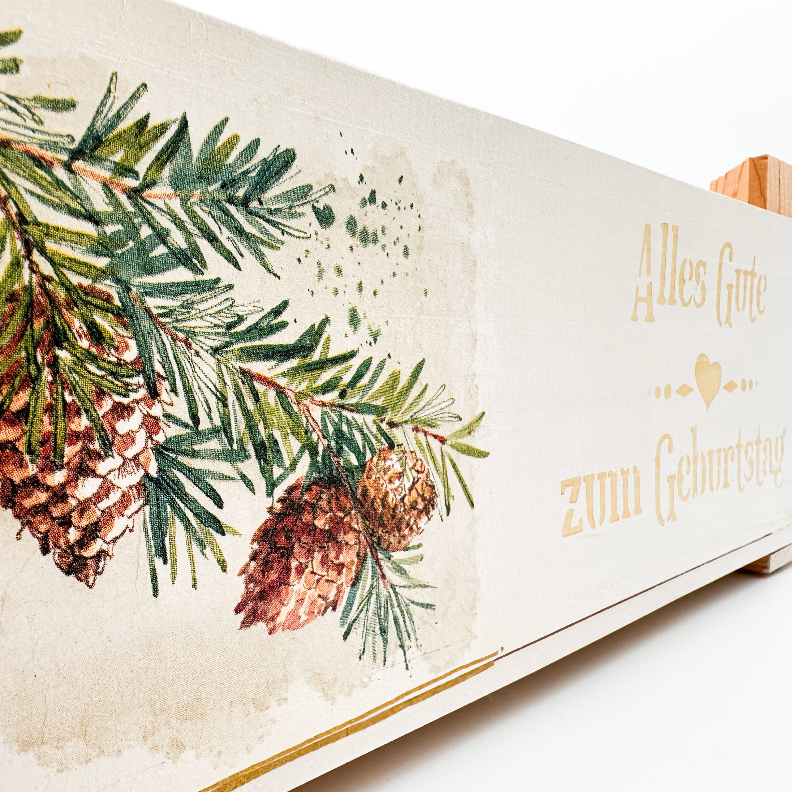 Holzkiste Geburtstag Winter – Bild 4