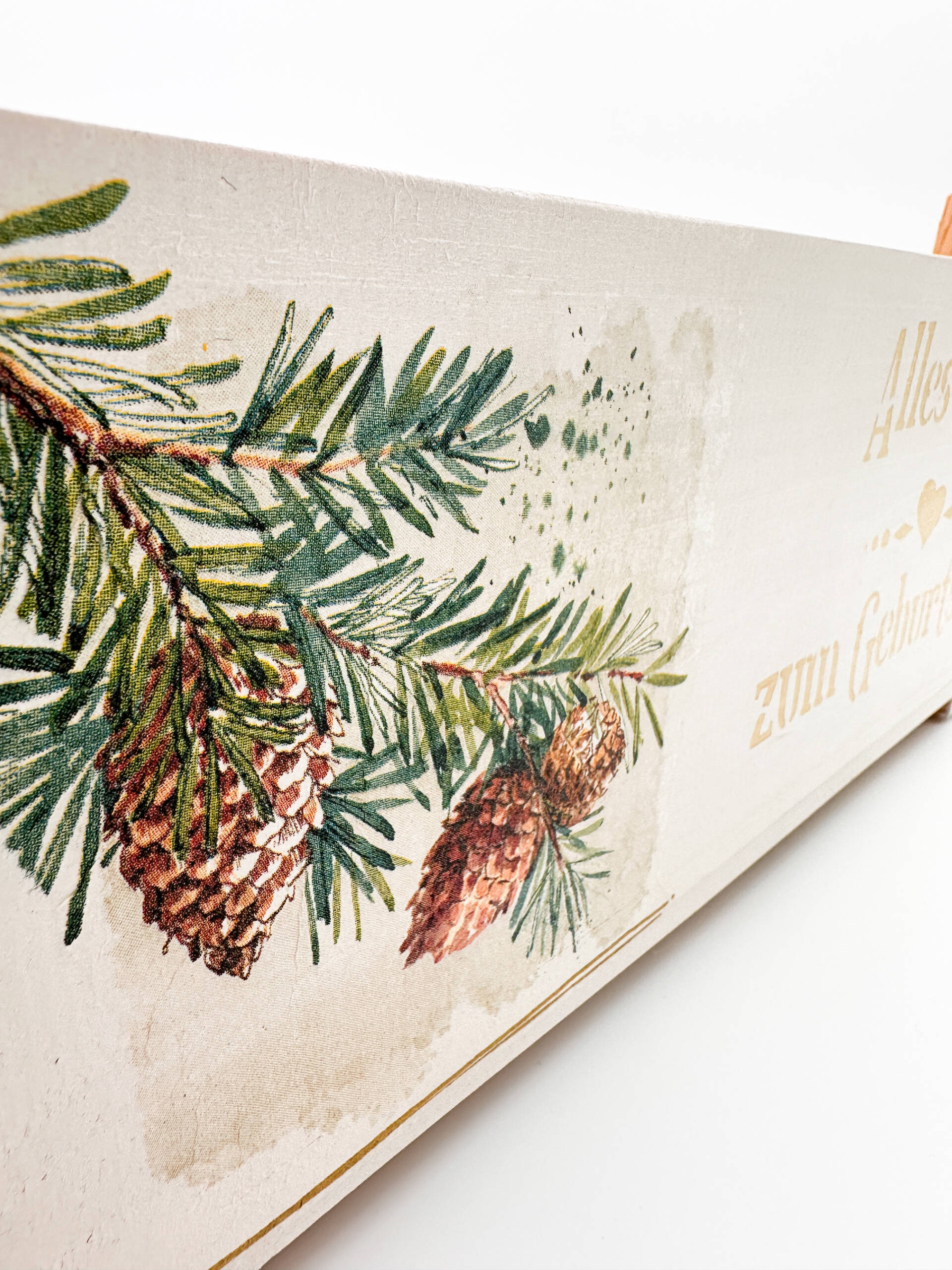 Holzkiste Geburtstag Winter – Bild 5